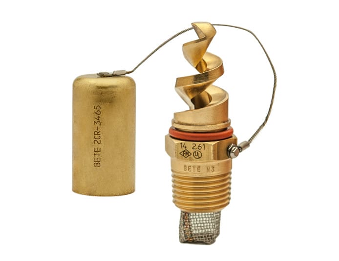 Choosing the correct nozzle for fire fighting systems